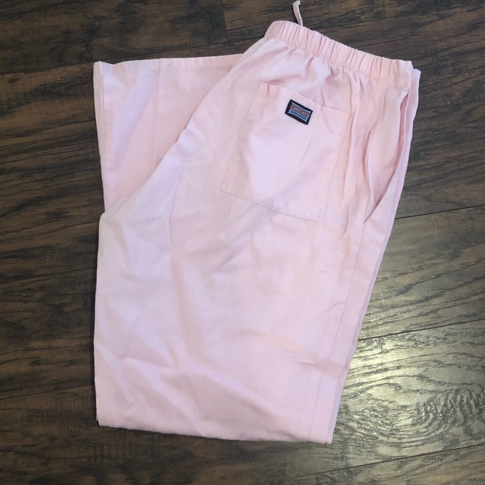 Light pink Cherokee scrub pants